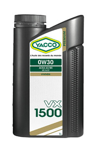 YACCO VX 1500 0W30 1L