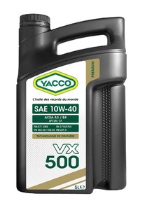 YACCO VX 500 10W40 5L