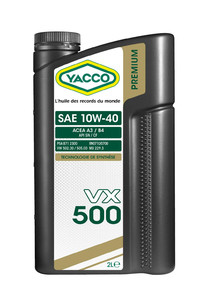 YACCO VX 500 10W40 2L